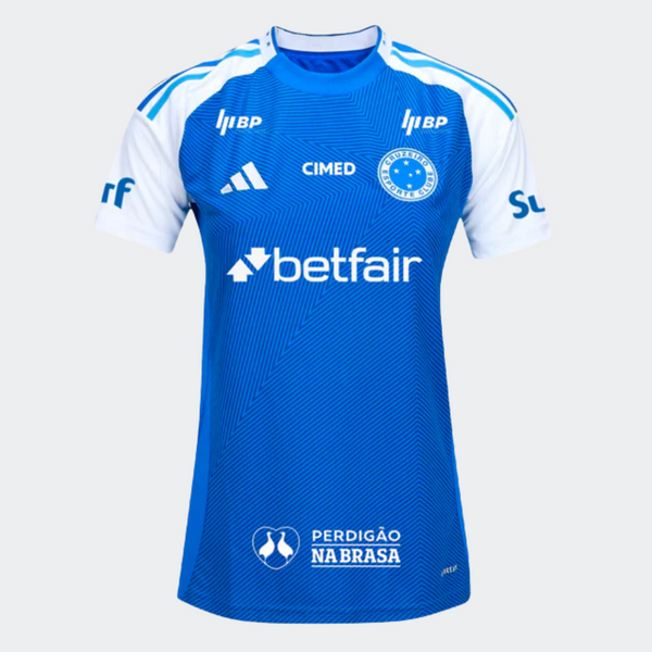 Woman Cruzeiro 2025/26 Home With Sponsors