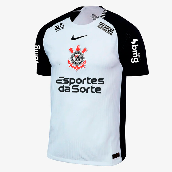 Corinthians 2025/26 Home Player With Sponsors