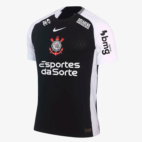 Corinthians 2025/26 Away Player With Sponsors