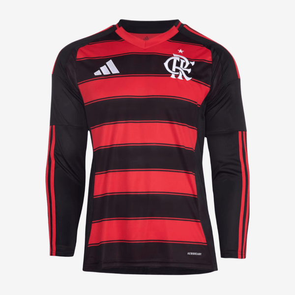 Long Sleeve Flamengo 2025/26 Home Fan