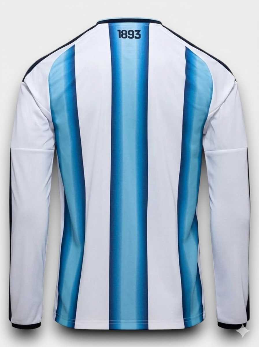 Argentina World Cup 2026 Jersey Player Version - Long Sleeve