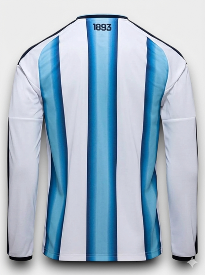 Argentina World Cup 2026 Jersey Player Version - Long Sleeve