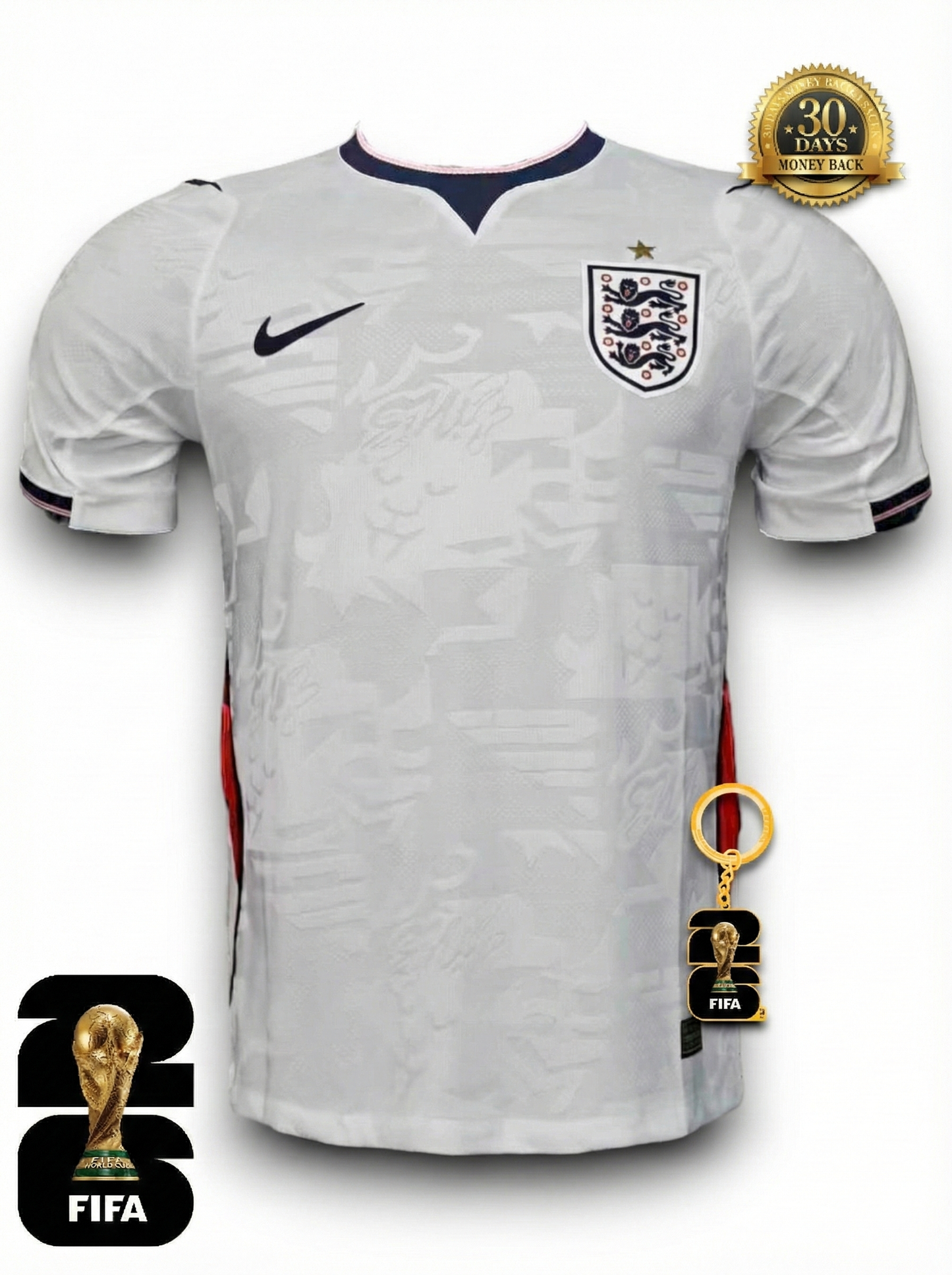 England World Cup 2026 Jersey - Player Version