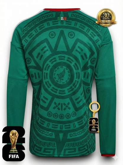 Mexico World Cup 2026 Jersey Player Version - Long Sleeve
