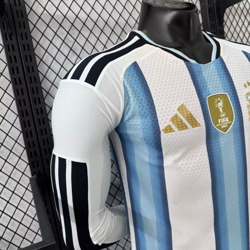 Argentina World Cup 2026 Jersey Player Version - Long Sleeve