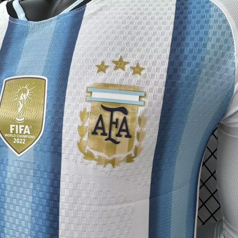 Argentina World Cup 2026 Jersey Player Version - Long Sleeve