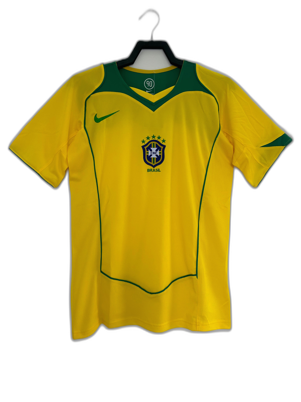 Brazil 2004 I Home Jersey - Retro Version