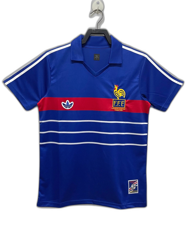 Camisa França 1984 I Home - Versão Retro