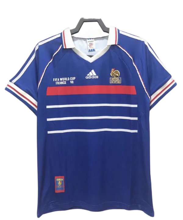 Camisa França 1998 I Home - Versão Retro