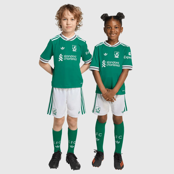 Children Set Liverpool 2025/26 Third Fan