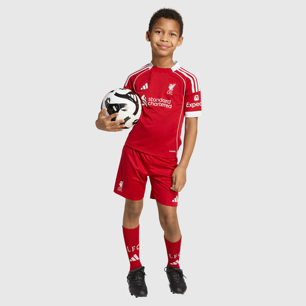 Children Set Liverpool 2025/26 Home Fan