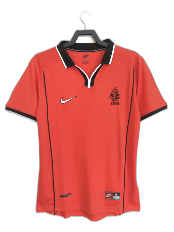 Camisa Holanda 1998 I Home - Versão Retro