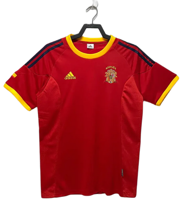 Camisa Espanha 2002 I Home - Versão Retro